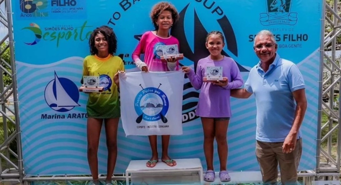Com a presença do prefeito Dinha, 4ª Etapa do Circuito Baiano de Sup Surfski Paddle Board é realizada em Simões Filho