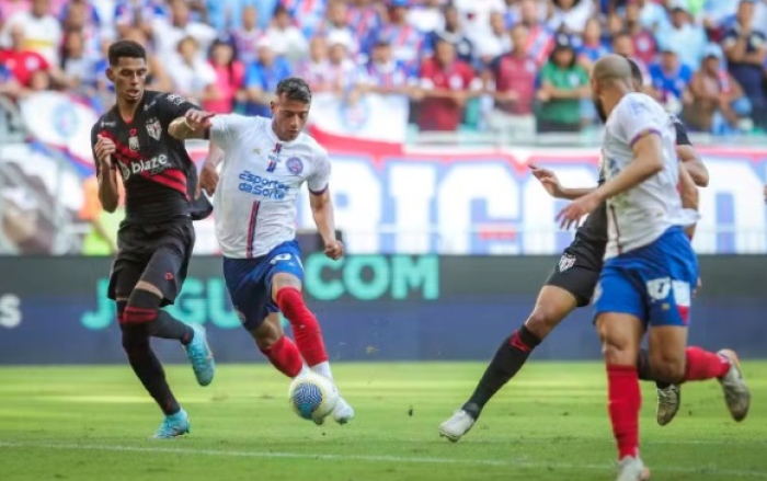 Bahia intensifica treinamentos para duelo decisivo contra o Colo-Colo no Baianão 2025